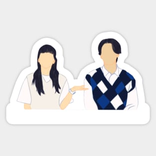 Choi hyun wook and kim tae ri Sticker